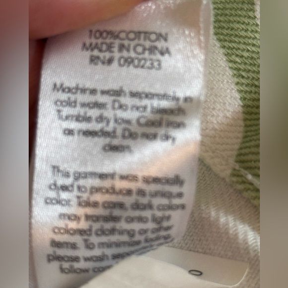 PacSun Green & White Boyfriend Carpenter Pants - Picture 11 of 11